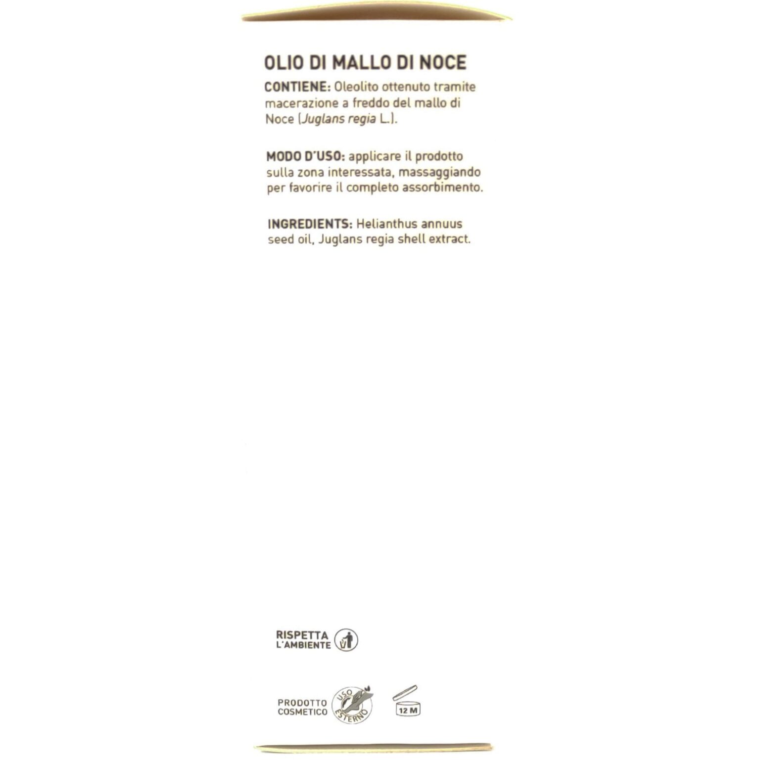olio al mallo di noce