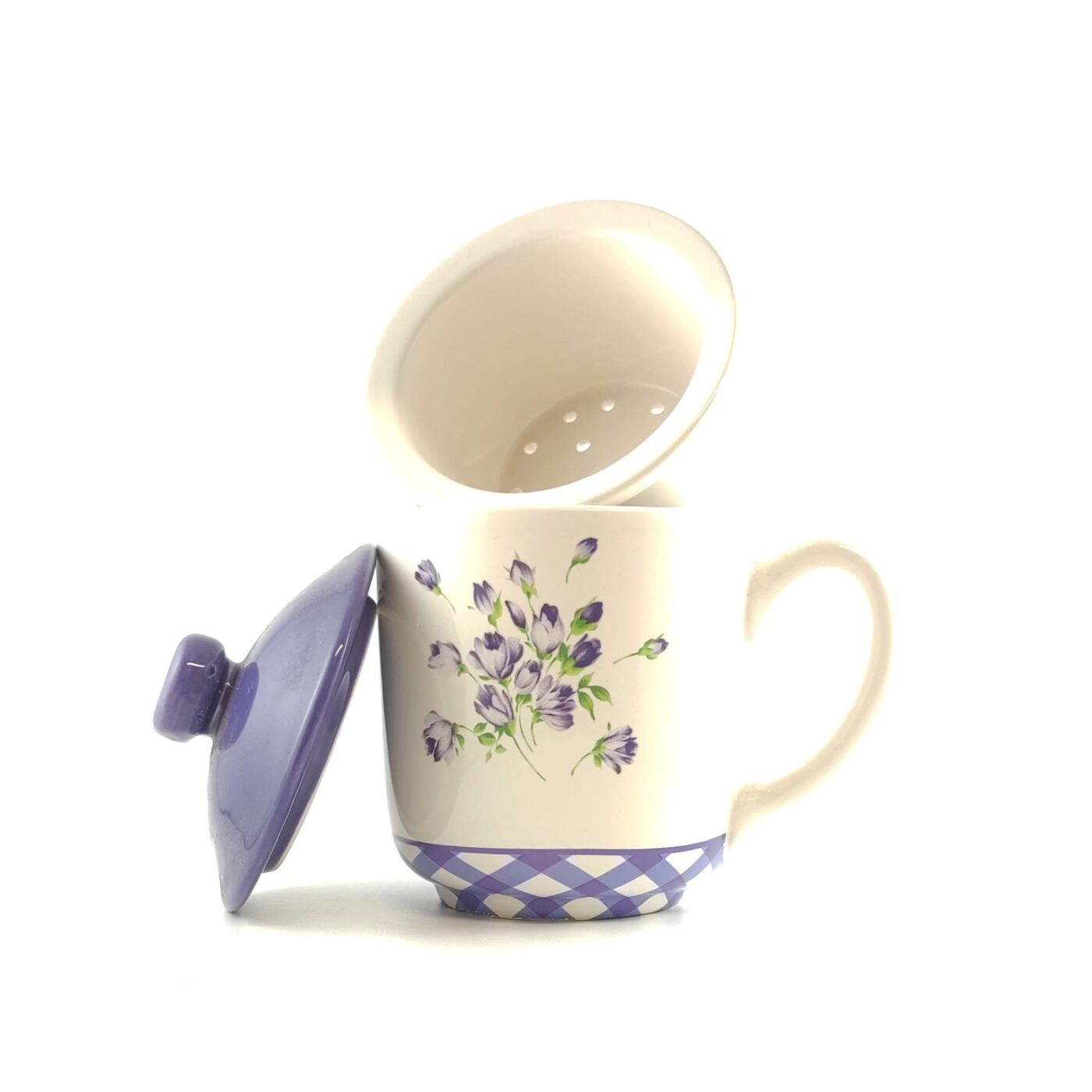 Tetera Eden Con Filtro Y Tapa De Porcelana Fina 250 Ml